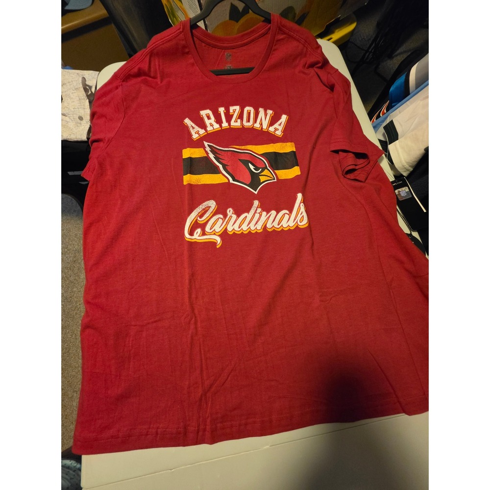 NFL Darius Rucker Collection Arizona Cardinals Red Graphic T-Shirt 3XL New